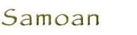 Samoan